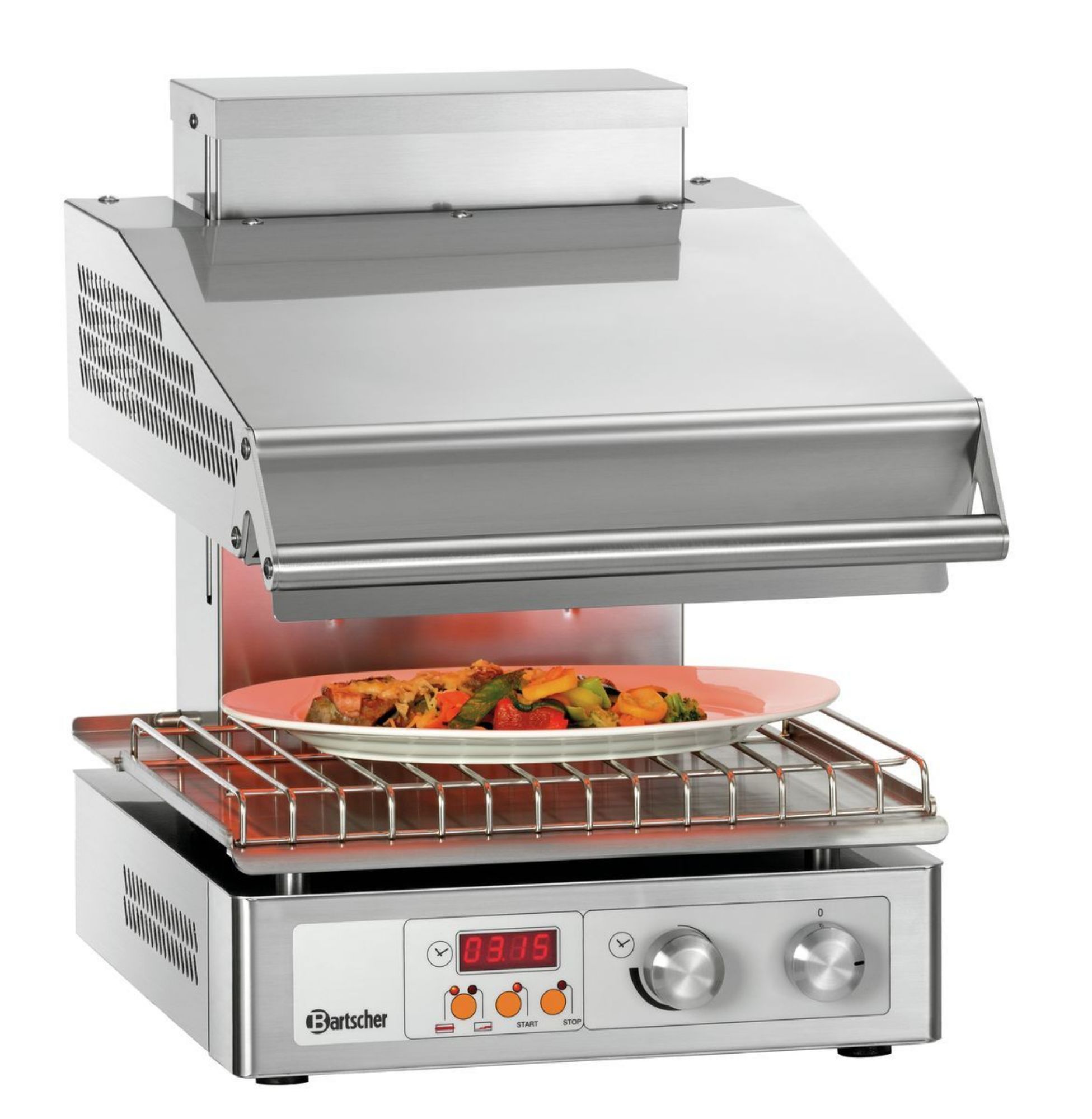 Picture of Bartscher Hi-Light-Lift-Salamander 400-2Z