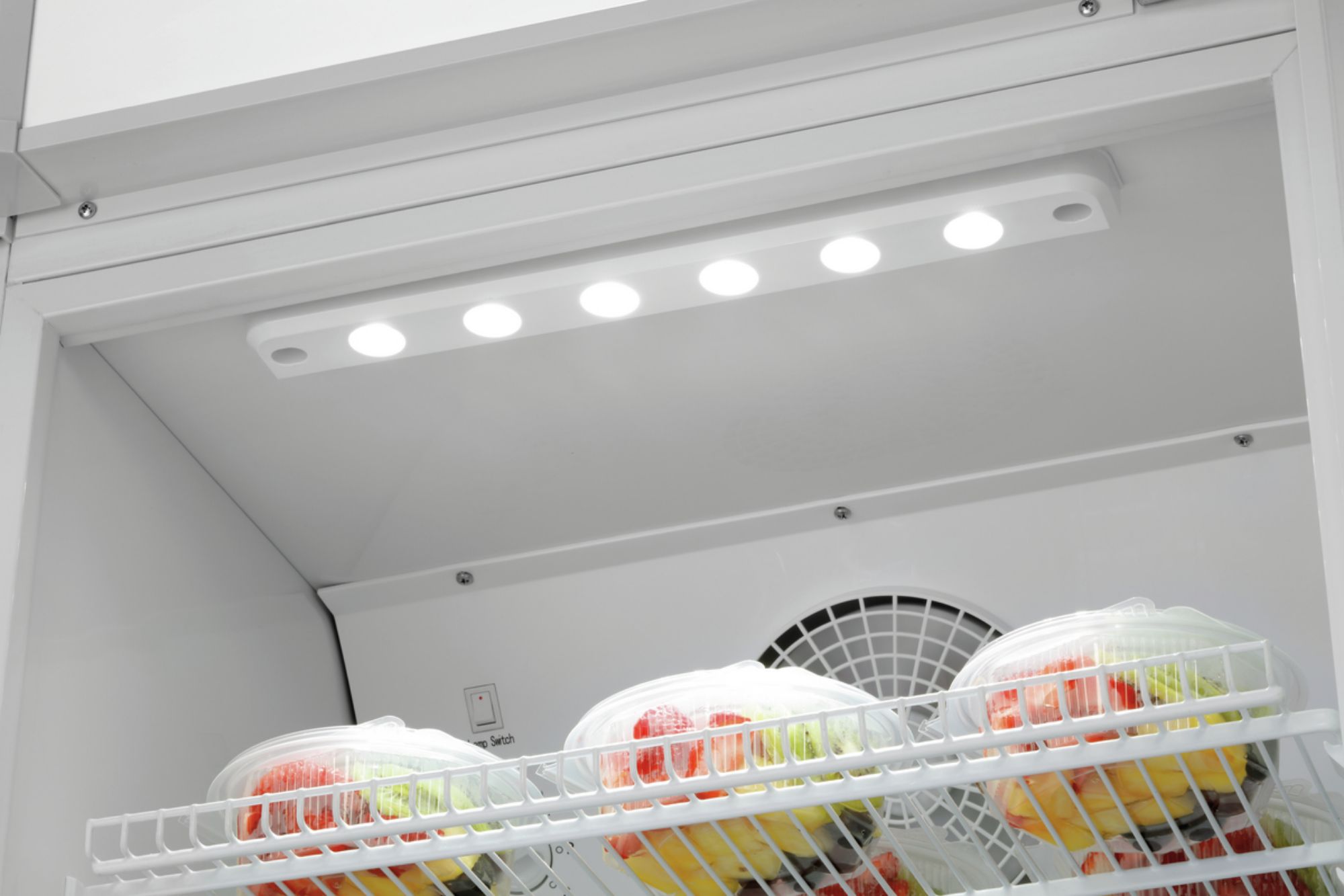 Picture of Bartscher Glass-doored refrigerator 302L WB