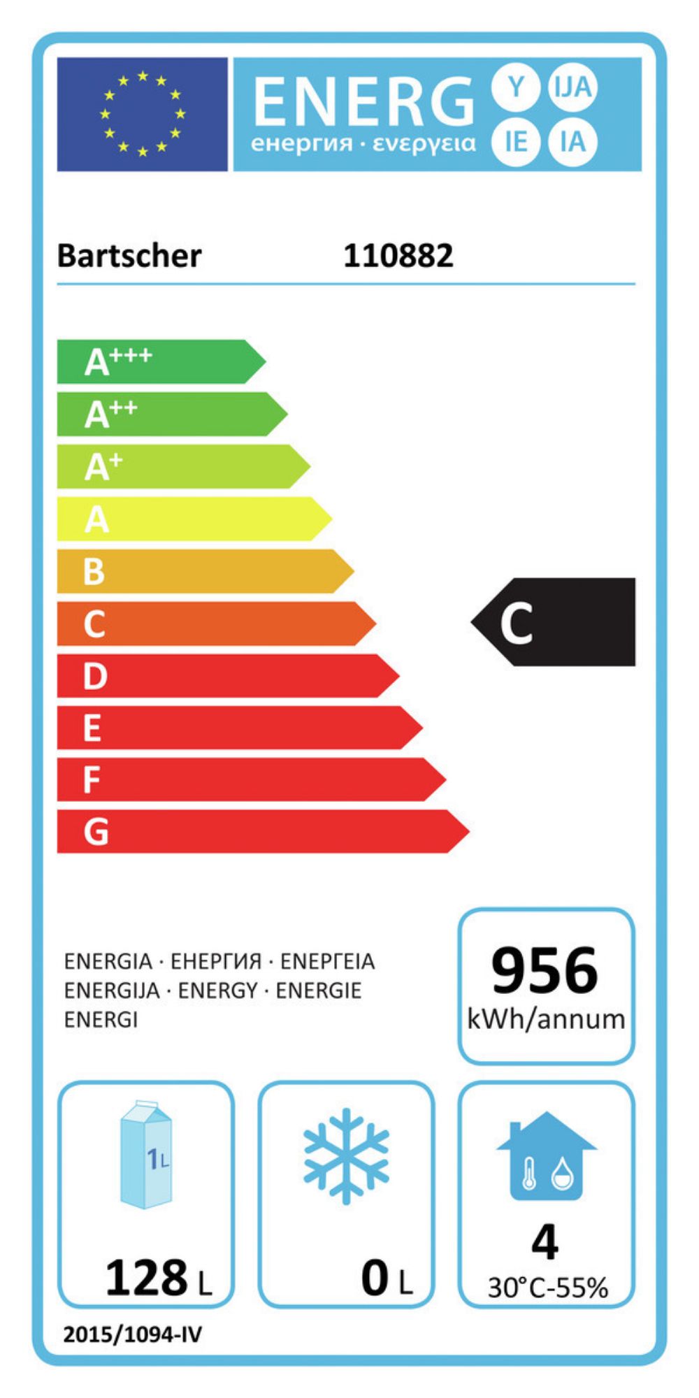 Picture of Bartscher Refrigerated counter S2T1-150