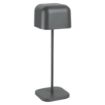 Picture of Olympia Lucca Table Lamp Squared Dome Grey 300mm