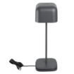 Picture of Olympia Lucca Table Lamp Squared Dome Grey 300mm