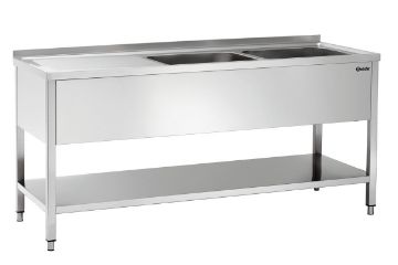 Picture of Bartscher Sink centre, 700, W1800, 2 basins R