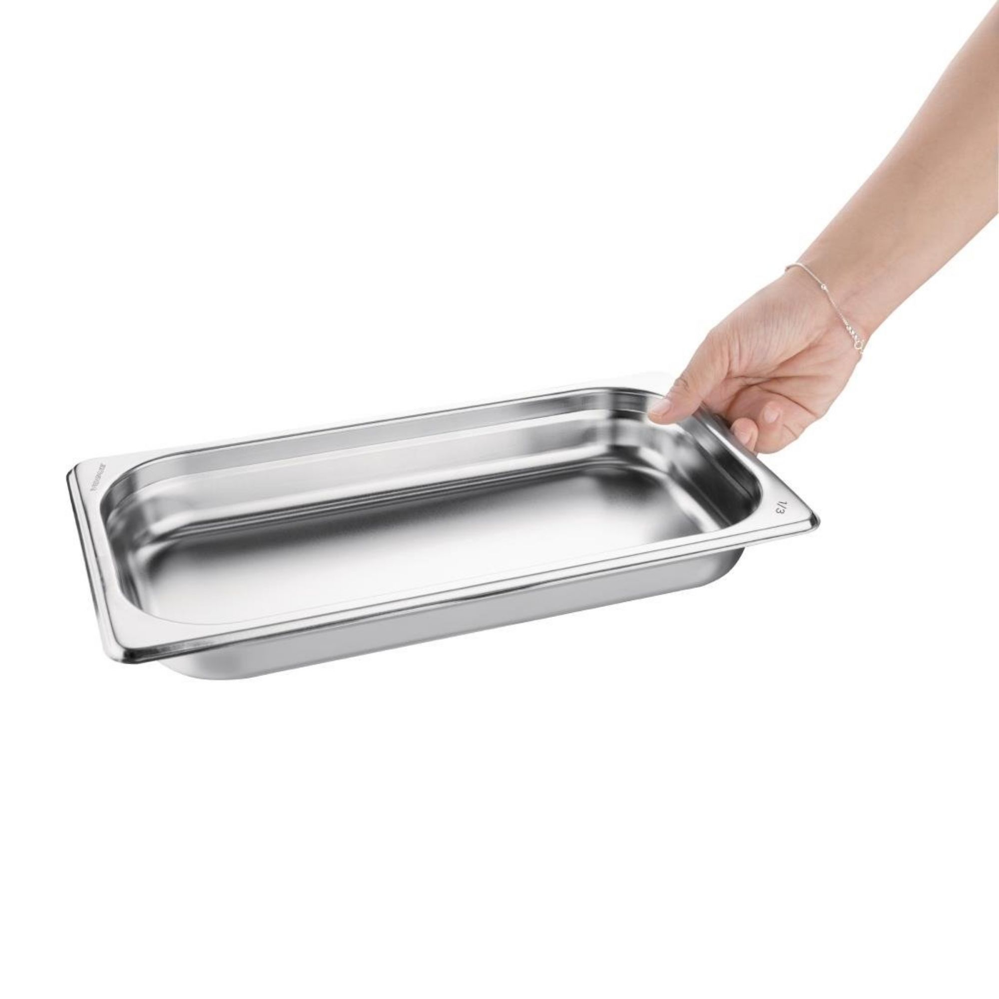 Picture of Vogue Stainless Steel 1/3 Gastronorm Tray 40mm
