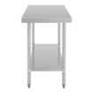 Picture of Vogue Stainless Steel Prep Table 1500mm