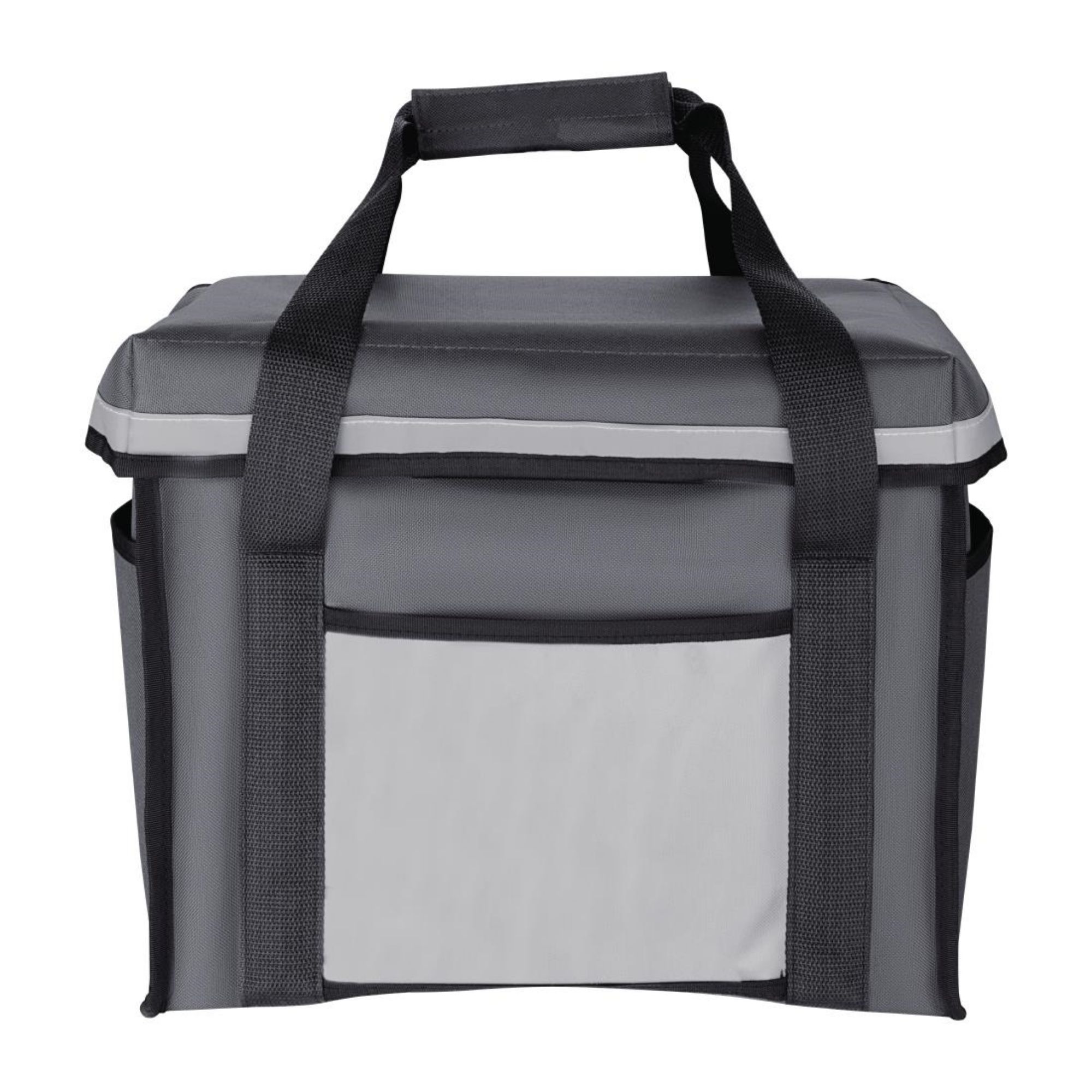 Picture of Vogue Insulated Folding Delivery Bag Grey 380x305x380mm