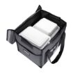 Picture of Vogue Insulated Folding Delivery Bag Grey 380x305x380mm