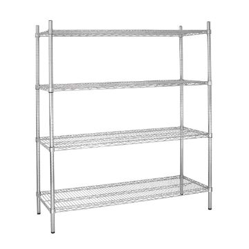 Picture of Vogue 4 Tier Wire Shelving Kit 1830x460mm