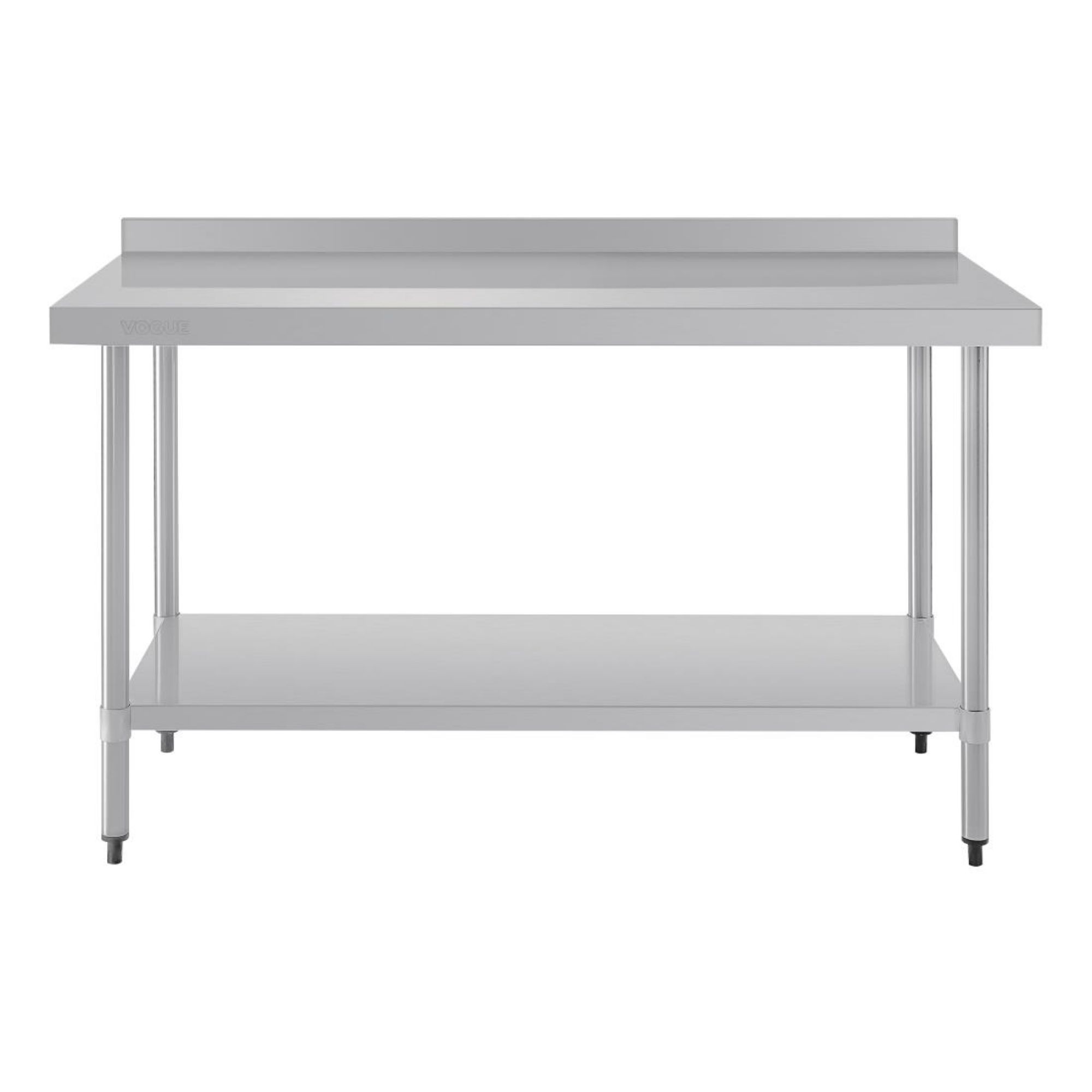 Picture of Vogue Stainless Steel Prep Table with Upstand 1500mm