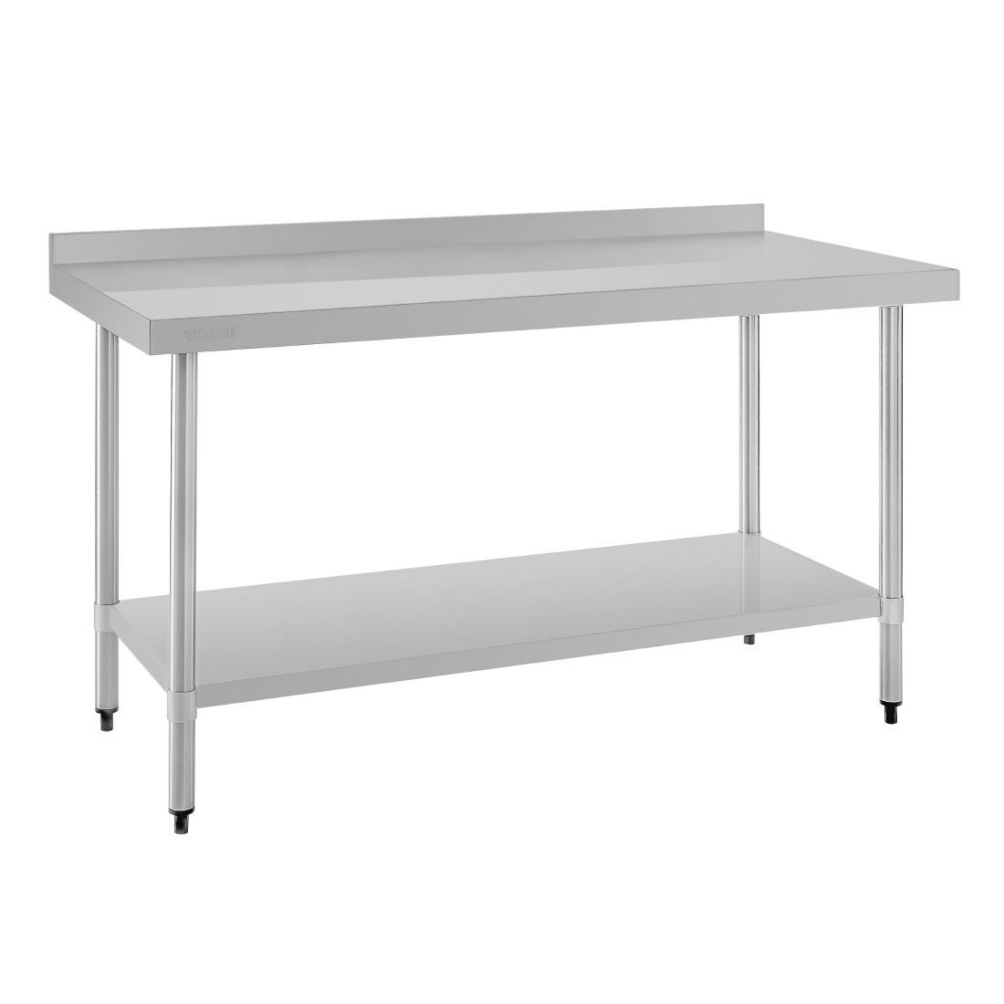 Picture of Vogue Stainless Steel Prep Table with Upstand 1500mm