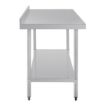 Picture of Vogue Stainless Steel Prep Table with Upstand 1500mm