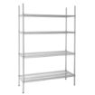 Picture of Vogue 4 Tier Wire Shelving Kit 1220x460mm