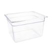 Picture of Vogue Polycarbonate 1/2 Gastronorm Container 200mm Clear