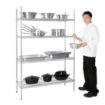 Picture of Vogue 4 Tier Wire Shelving Kit 1220x460mm