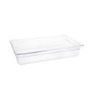 Picture of Vogue Polycarbonate 1/1 Gastronorm Container 100mm Clear