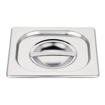 Picture of Vogue Stainless Steel 1/6 Gastronorm Lid