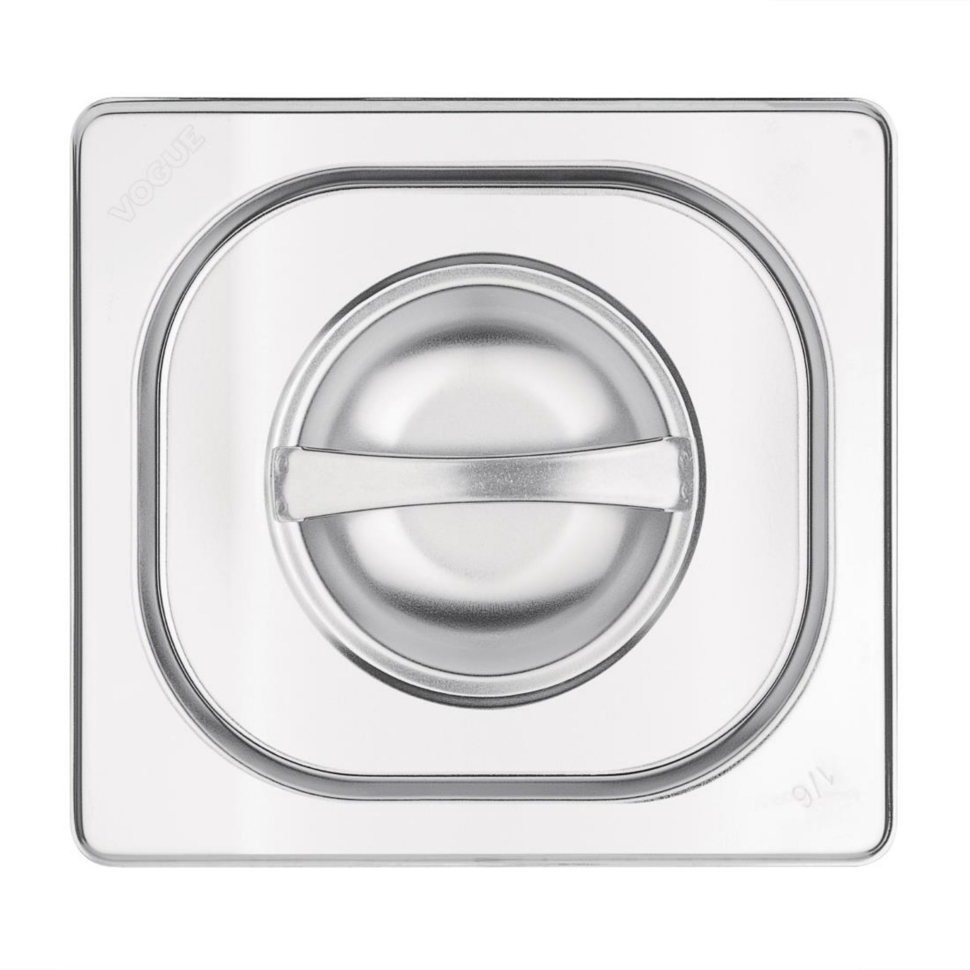 Picture of Vogue Stainless Steel 1/6 Gastronorm Lid