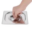 Picture of Vogue Stainless Steel 1/6 Gastronorm Lid