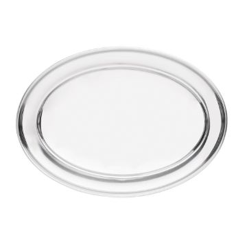Picture of Olympia Stainless Steel Oval Serving Tray 500mm
