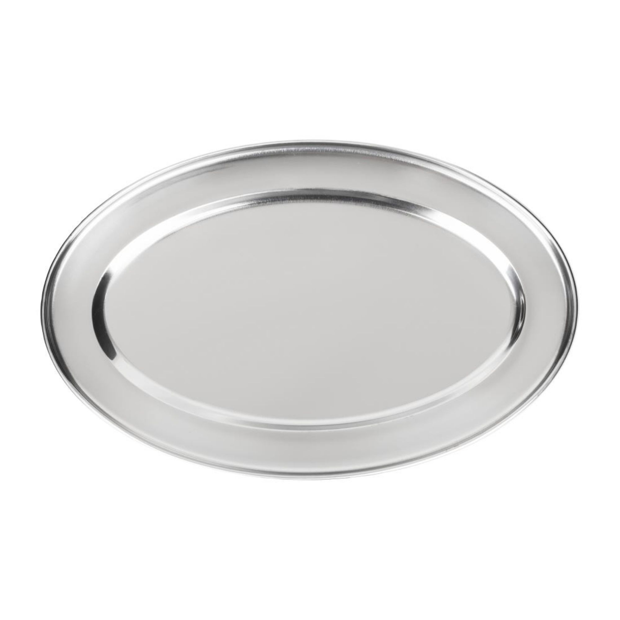 Picture of Olympia Stainless Steel Oval Serving Tray 500mm