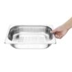 Picture of Vogue Stainless Steel Perforated 1/2 Gastronorm Tray 65mm