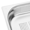 Picture of Vogue Stainless Steel Perforated 1/2 Gastronorm Tray 65mm