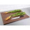 Picture of Hygiplas High Density Brown Chopping Board Large 600x450x12mm
