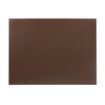 Picture of Hygiplas High Density Brown Chopping Board Large 600x450x12mm