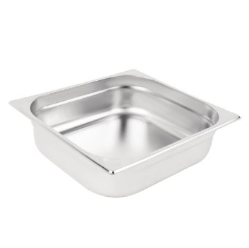 Picture of Vogue Stainless Steel 2/3 Gastronorm Tray 100mm