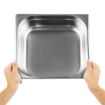 Picture of Vogue Stainless Steel 2/3 Gastronorm Tray 100mm