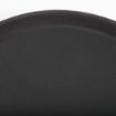 Picture of Olympia Kristallon Fibreglass Round Non-Slip Tray Black 406mm