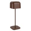 Picture of Olympia Lucca Table Lamp Squared Dome Chestnut 300mm