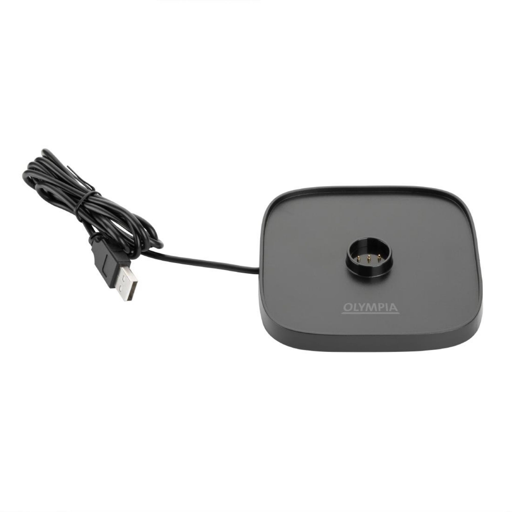 Picture of Olympia Lucca Table Lamp Squared Dome Chestnut 300mm