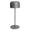 Picture of Olympia Siena Table Lamp Round Dome Grey 300mm