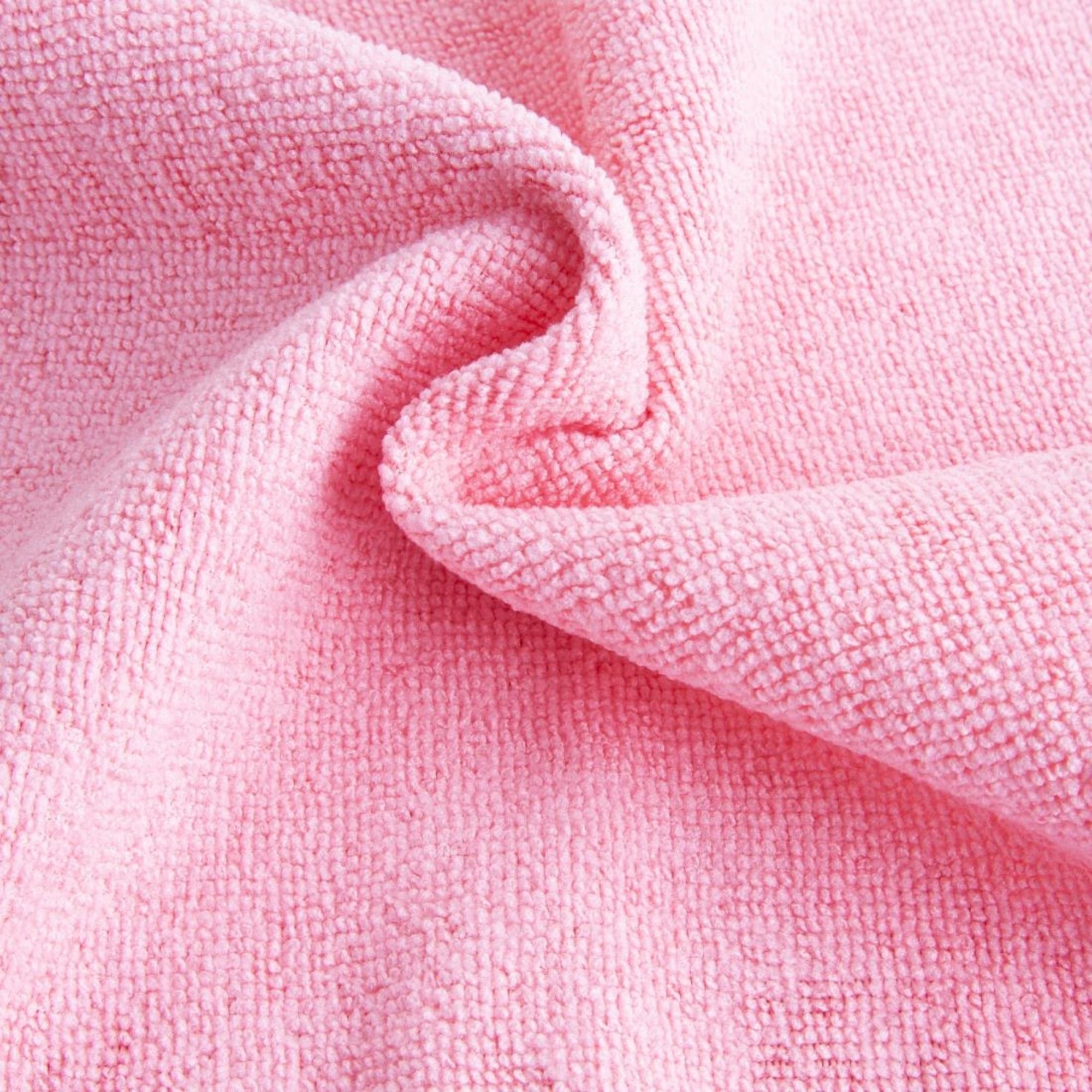 Picture of Jantex Microfibre Cloths Pink (5 Pack)