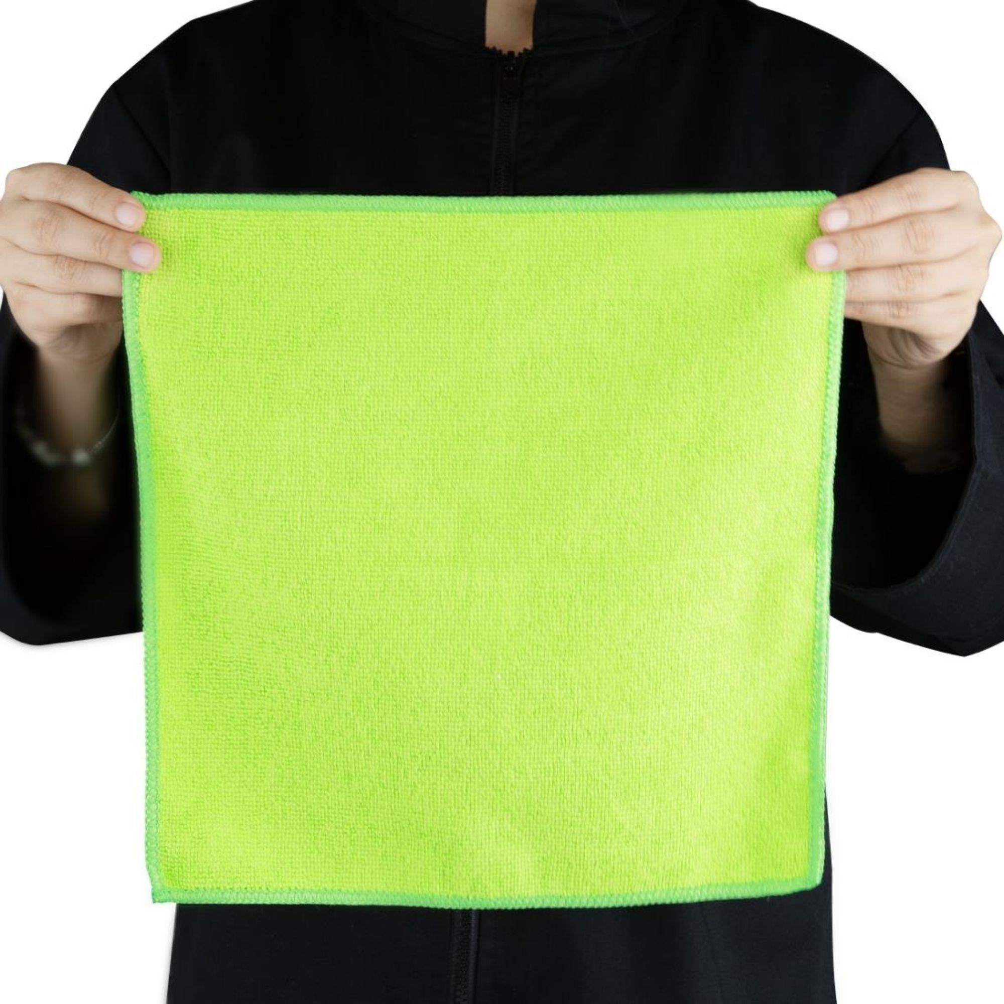 Picture of Jantex Microfibre Cloths Green (5 Pack)