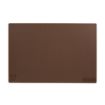 Picture of Hygiplas Low Density Brown Chopping Board Standard 450x300x12mm
