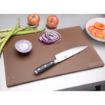 Picture of Hygiplas Low Density Brown Chopping Board Standard 450x300x12mm