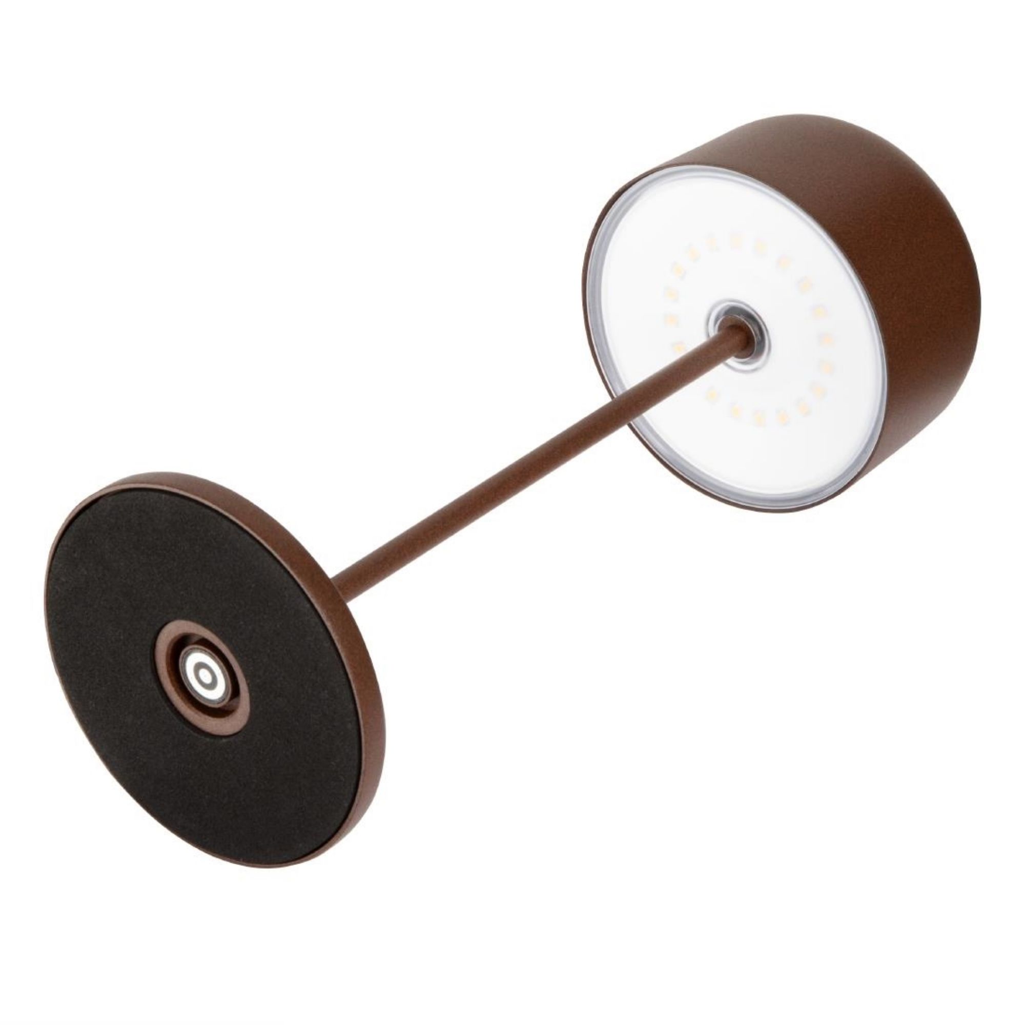 Picture of Olympia Siena Table Lamp Round Dome Chestnut 300mm