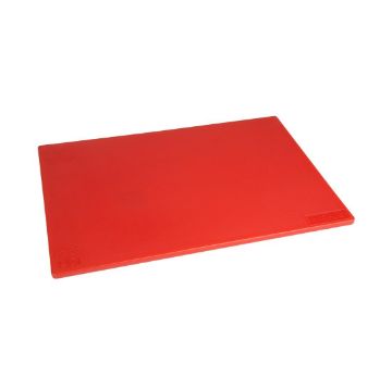 Picture of Hygiplas Low Density Red Chopping Board Standard 450x300x12mm