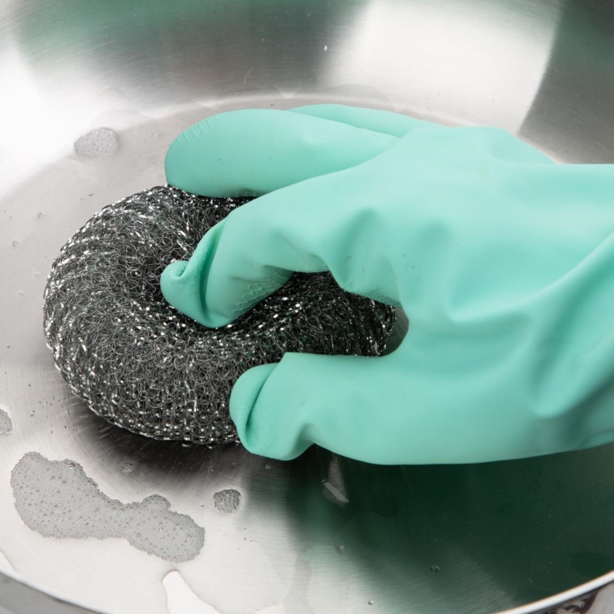 Picture of Jantex Galvanised Steel Scourers (10 Pack)