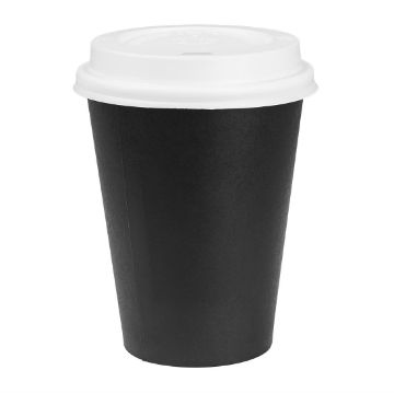 Picture of Nisbets Essentials Hot Cups and Lids Pack 12oz (300 Pack)