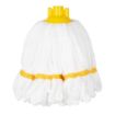 Picture of Jantex Microfibre Mop Head Yellow Stripe 150g - HX252