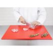 Picture of Hygiplas High Density Red Chopping Board Large 600x450x12mm