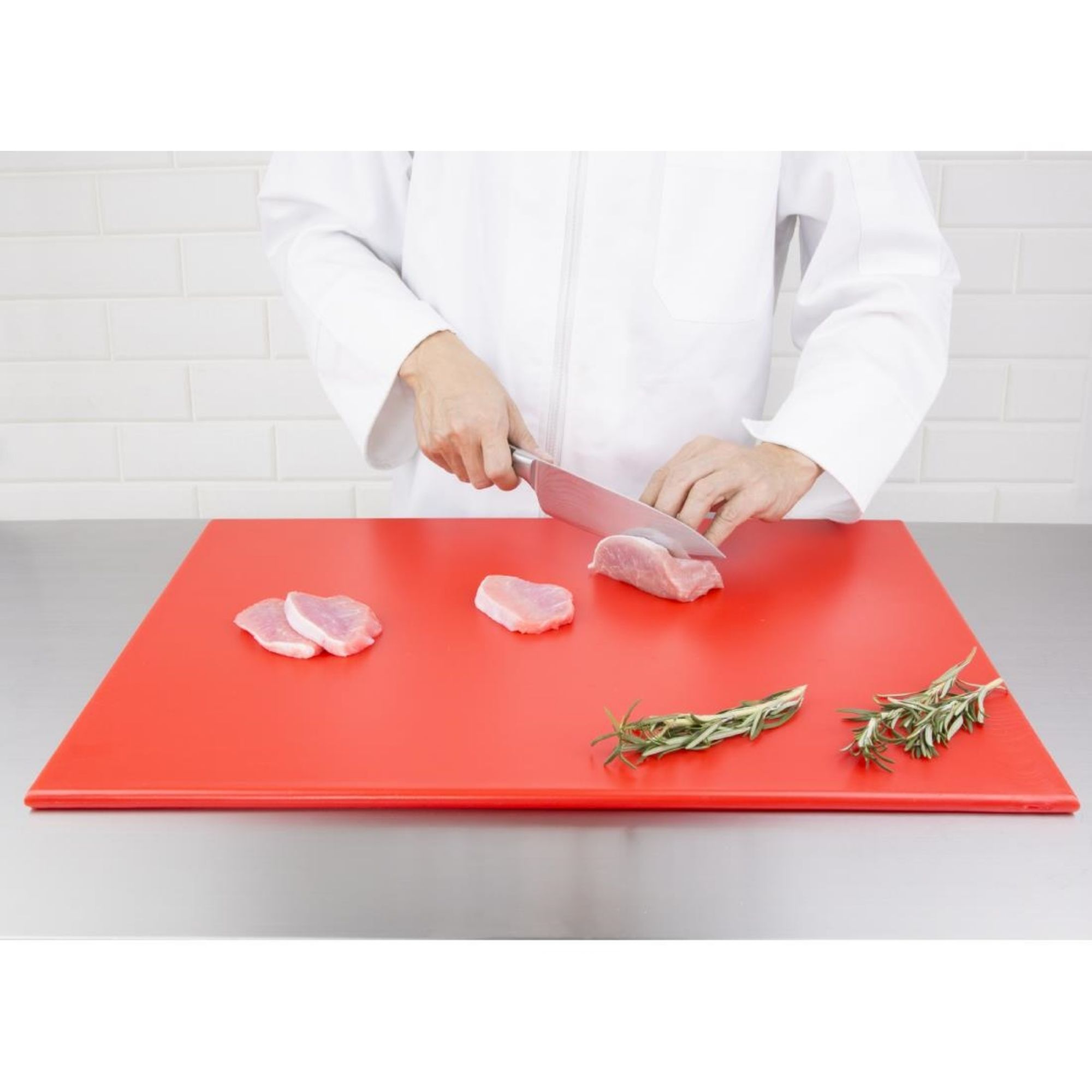 Picture of Hygiplas High Density Red Chopping Board Large 600x450x12mm