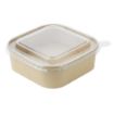 Picture of Fiesta Recyclable PET lid for Square Container Bases (300 Pack)