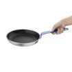 Picture of Hygiplas Aluminium Non-stick Teflon Platinum Plus Frying Pan with Blue Handle 24cm