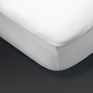 Picture of Mitre Essentials Spectrum Fitted Sheet White Double
