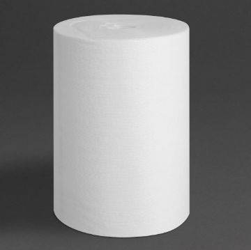 Picture of Jantex Green Compostable Cleaning Cloth White (200 pack)