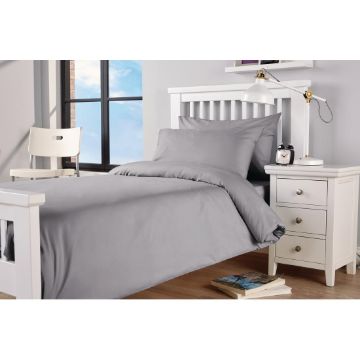 Picture of Mitre Essentials Spectrum Duvet Cover Open Grey Double