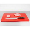 Picture of Hygiplas Thick Low Density Red Chopping Board Large 600x450x20mm